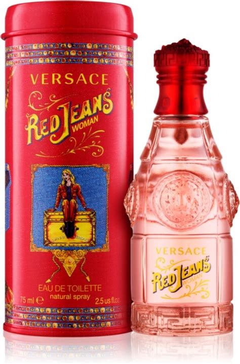 versace red jeans eau the toilette|versace red jeans woman.